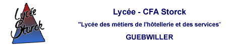 LYCEE JOSEPH STORCK - GUEBWILLER