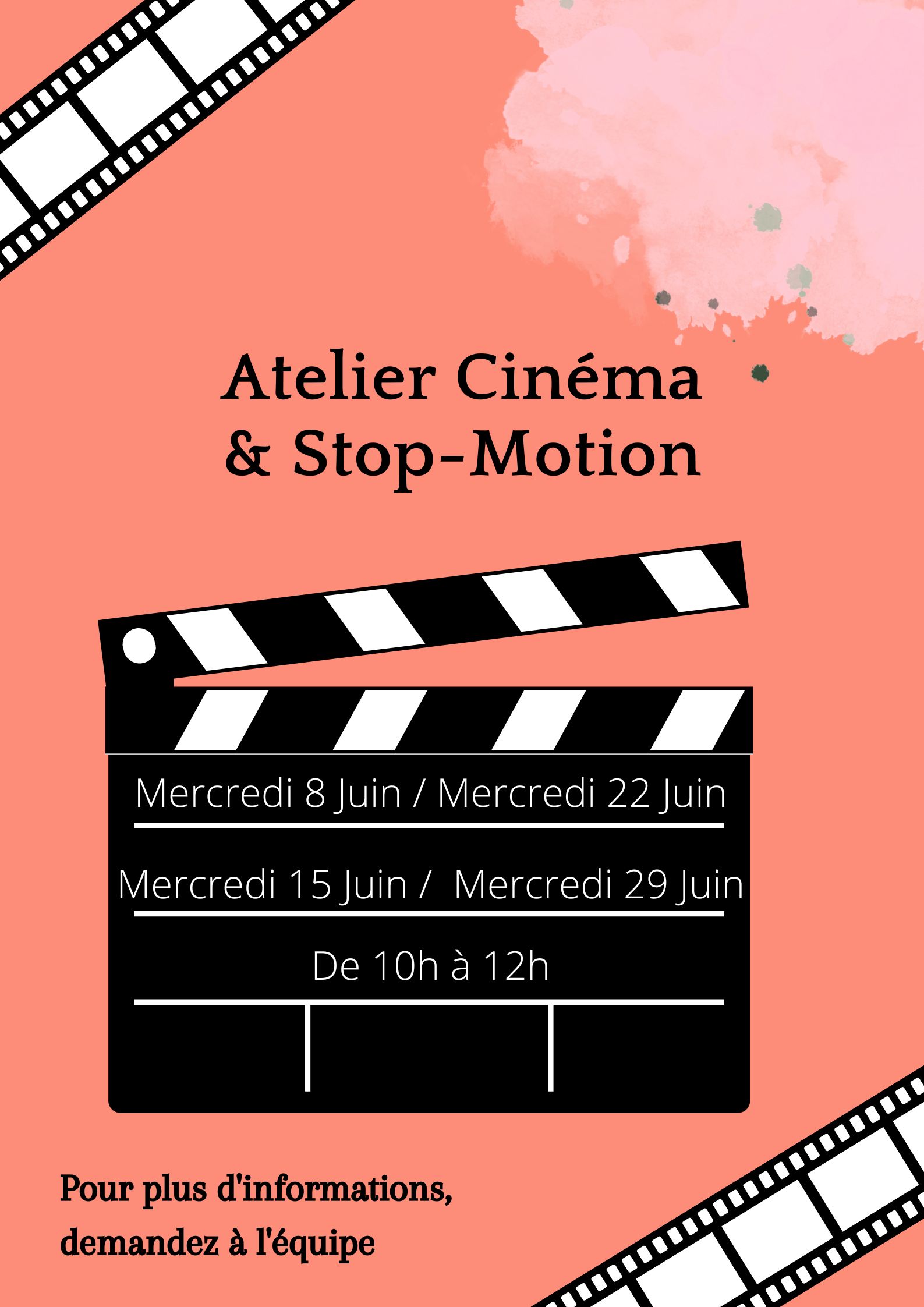 Atelier Cinéma & Stop-Motion